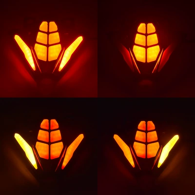 Turn Signal Assembly, Motorcycle tail