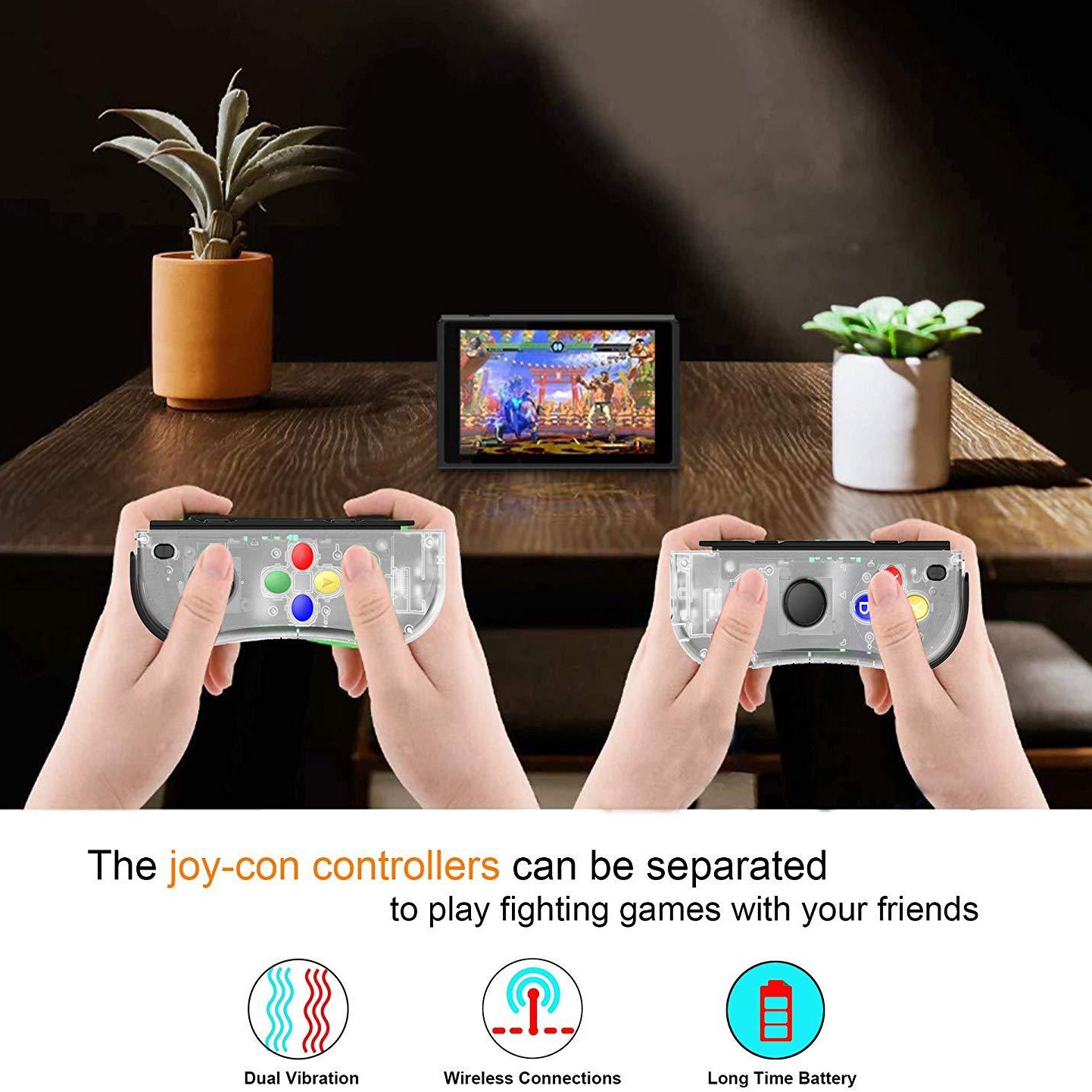 Interruptor de la alegría con la manija del juego inalámbrico Bluetooth NS izquierda y derecha