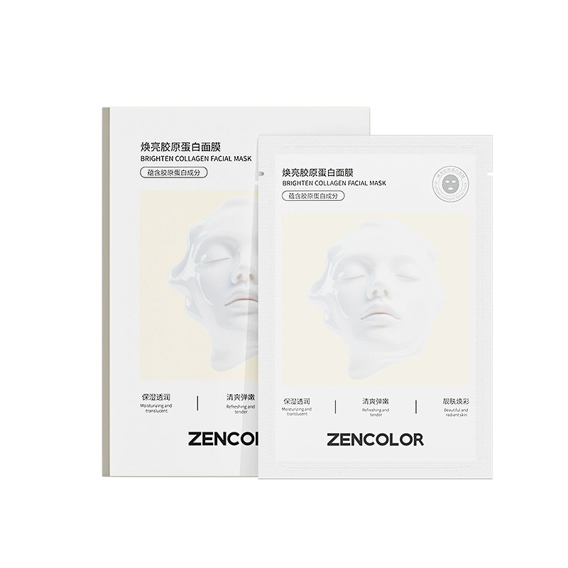 Split face mask, collagen, smoothing moisturizing essence, anti-wrinkle