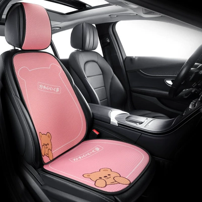 New Summer Car Cushion Seat cushion, seat cover - pooh-bear-pink-front-seat-backrest