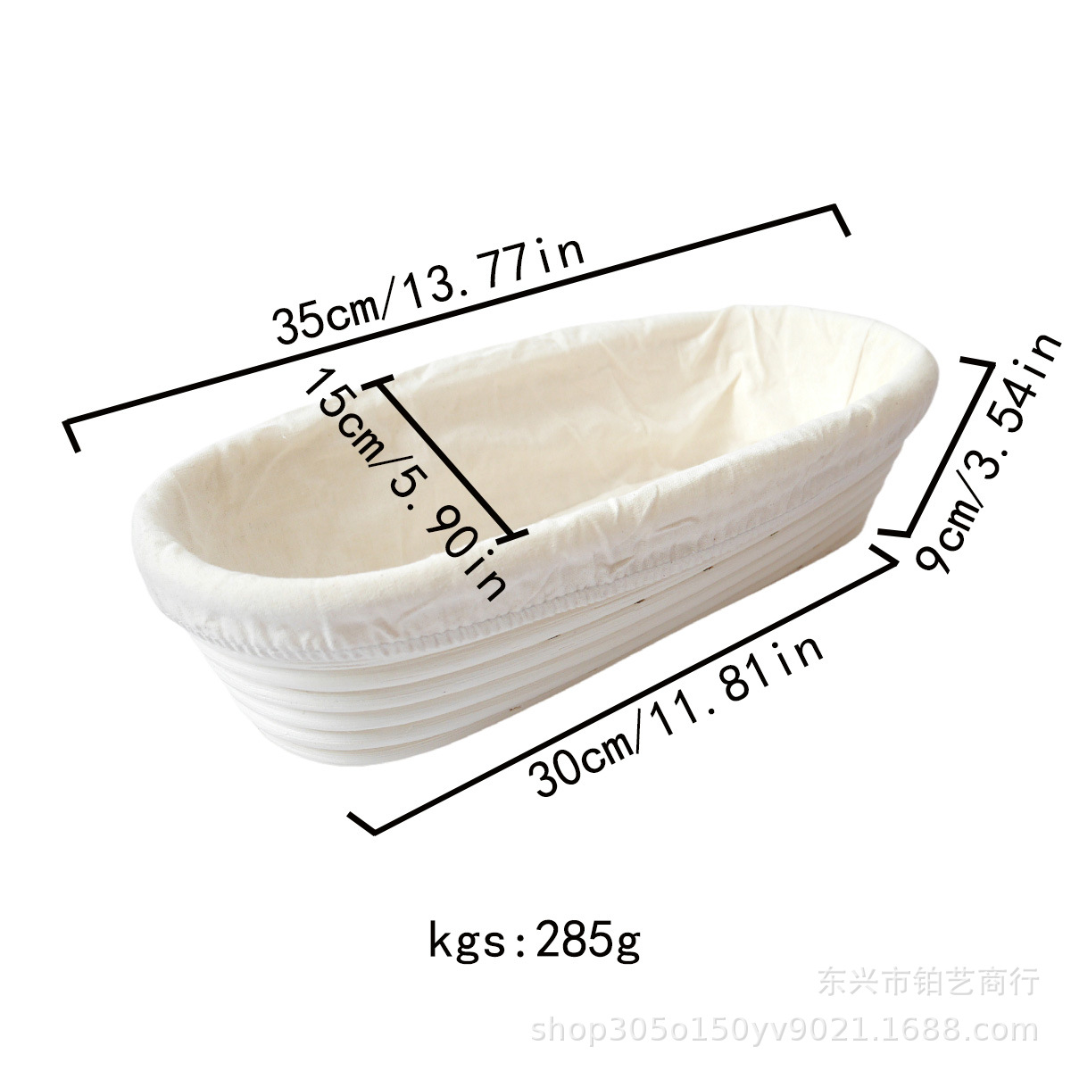 Amazon productos populares ratán indonesio cesta de fermentación Europea utensilios para hornear país pan fermentación cesta ratán tazón de almacenamiento de tejido de ratán