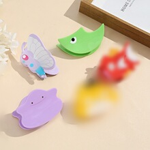 跨境热销卡通动物亚克力抓夹 儿童清新可爱发夹 抓发盘发精美发饰