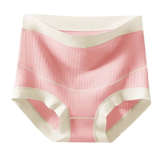 Pregnant Women High Waist Underwear Women's Early, Middle and Late Pregnancy Underwear Postpartum Traceless High Waist Cotton Traceless plus size Underwear Women