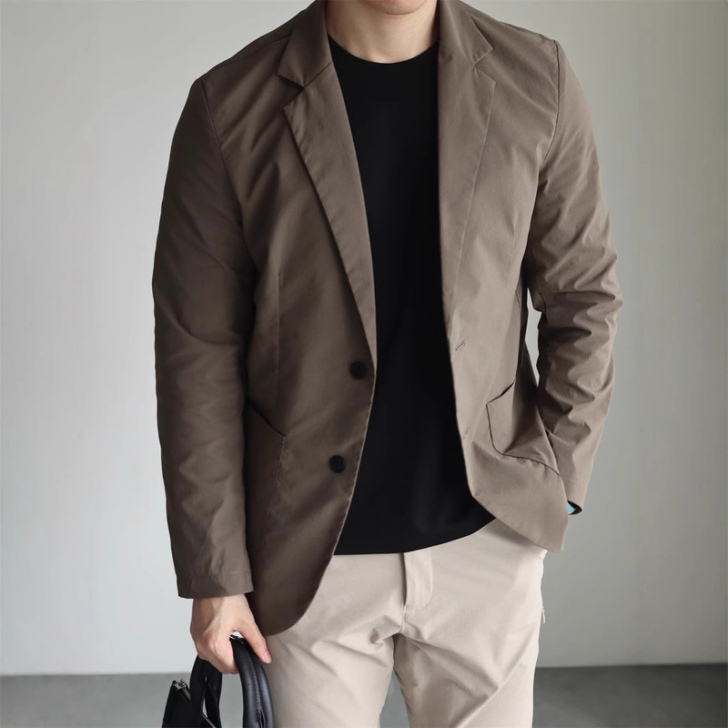 Ready Stock Lightweight Suits, Easy to Care For, Casual Business Commuting, Spring and Summer Men's Suits