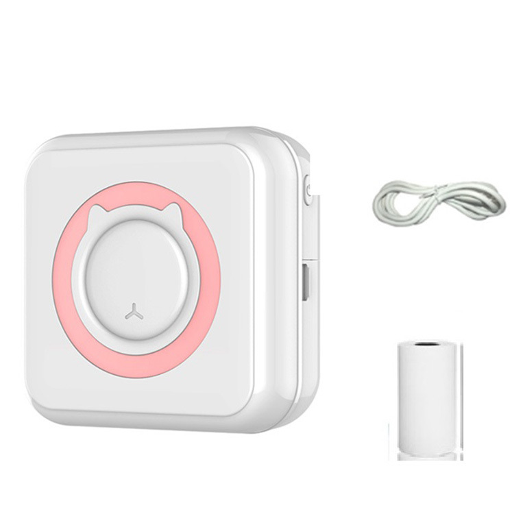 C15 impresora de etiquetas con Bluetooth portátil de mano térmica etiqueta engomada del inodoro impresión pequeña máquina de pregunta equivocada de bolsillo