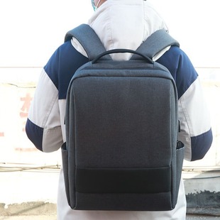 Business Backpack Men's Casual Water-repellent Computer Backpack Male Student Schoolbag Large Capacity Travel Bag Gift Bag