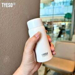 Tyesoポケット超軽量ミニ保温カップ150ml女性かわいい小型携帯高颜値コップシンプルカップ