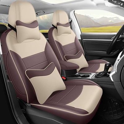 Fully Surrounded Seat Cover for | Modelə uyğun (Original) oturacaq örtükləri - kaduomi-deluxe-edition-middle-leather-rear-row-all-inclusive