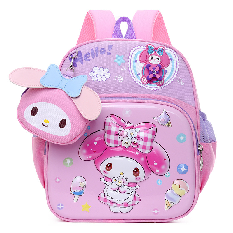 Mochila de jardín de infantes de dibujos animados Koolomi Mochila de niños Mochila de animación para niños y niñas Mochila de preescolar