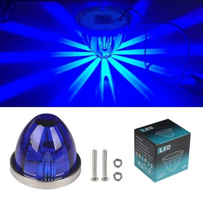 Other lights – Side Light Led Signal Light - blue-single-pack-10-30v-always-on