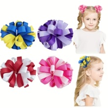 K 28317 Handmade Ribbon Flower Hair Ties �ֹ�֯�����䷢Ȧ