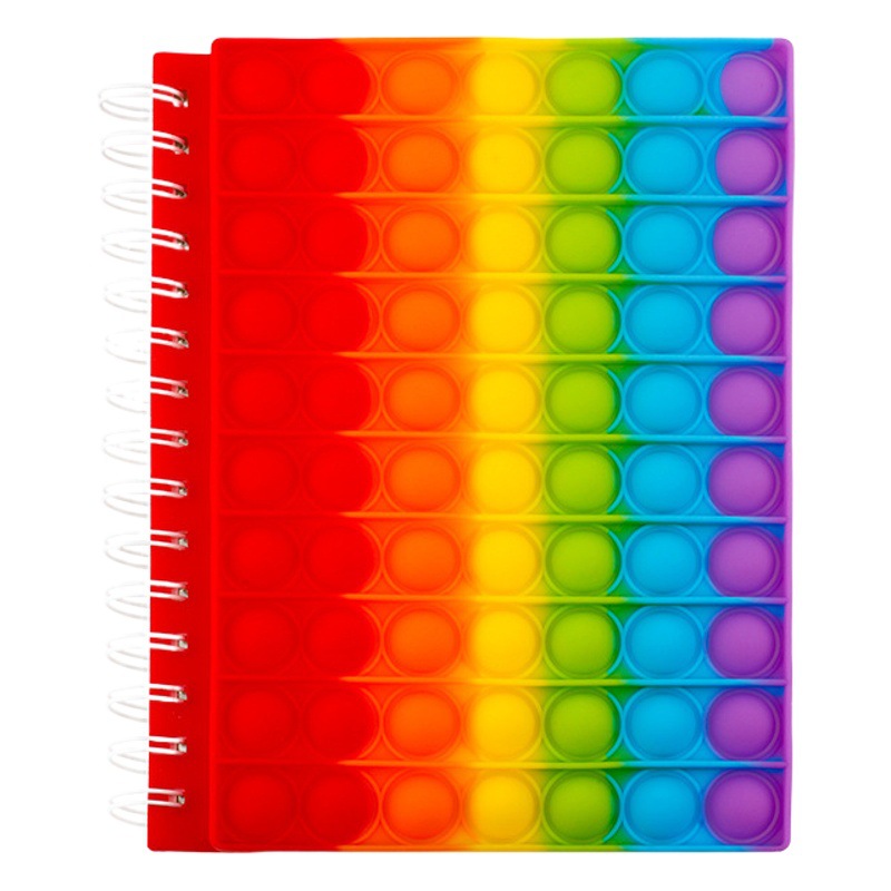 Ratón asesino pionero unicornio raspado cuaderno bobina hojas sueltas presionando burbuja ejercicio libro descompresión papelería libro