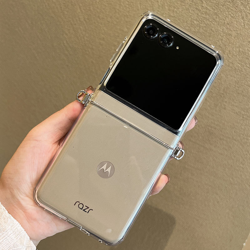 For Motorola Razr40ultra Phone Case Razr60 Transparent TPU Protective Case razr50ultra