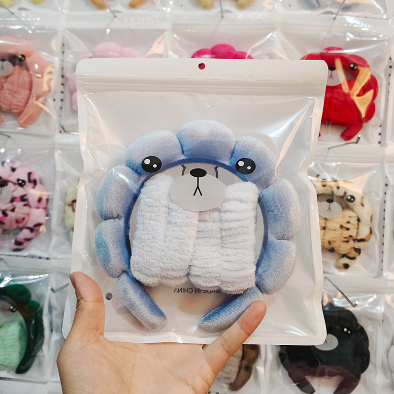 Europa, América, Amazon, nueva diadema de nubes, belleza, yoga, diadema de todo fósforo, esponja para el lavado de cara, diadema, cinta para el cabello, caja de regalo