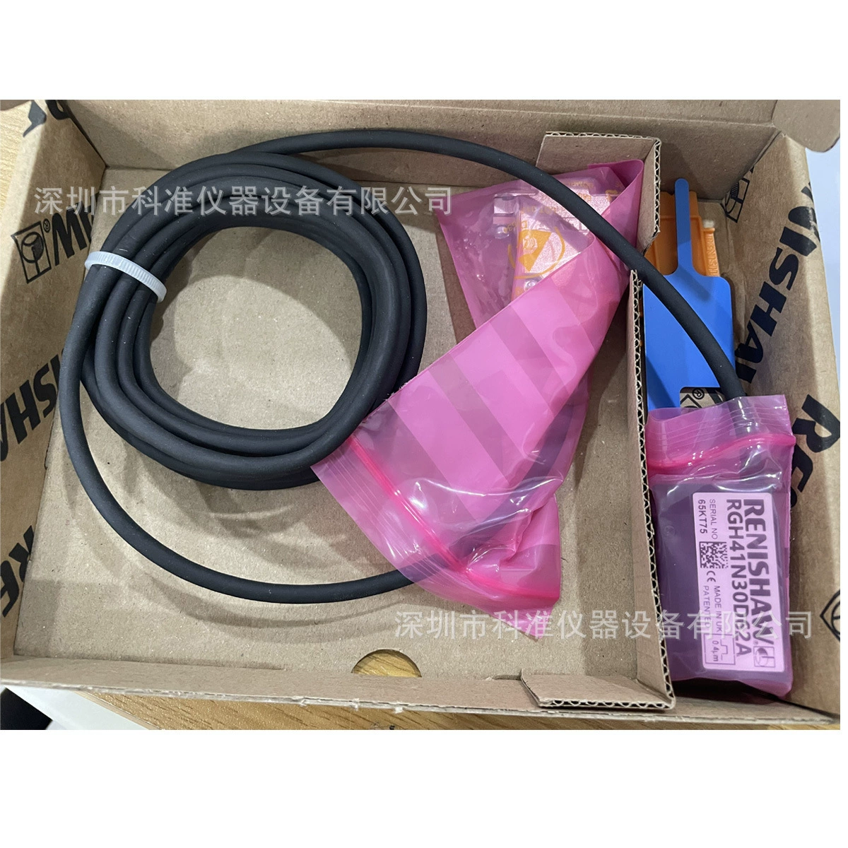 Британский Ренишау считыватель головки RGH41N30D62A Точность 0.4um 3 м кабель