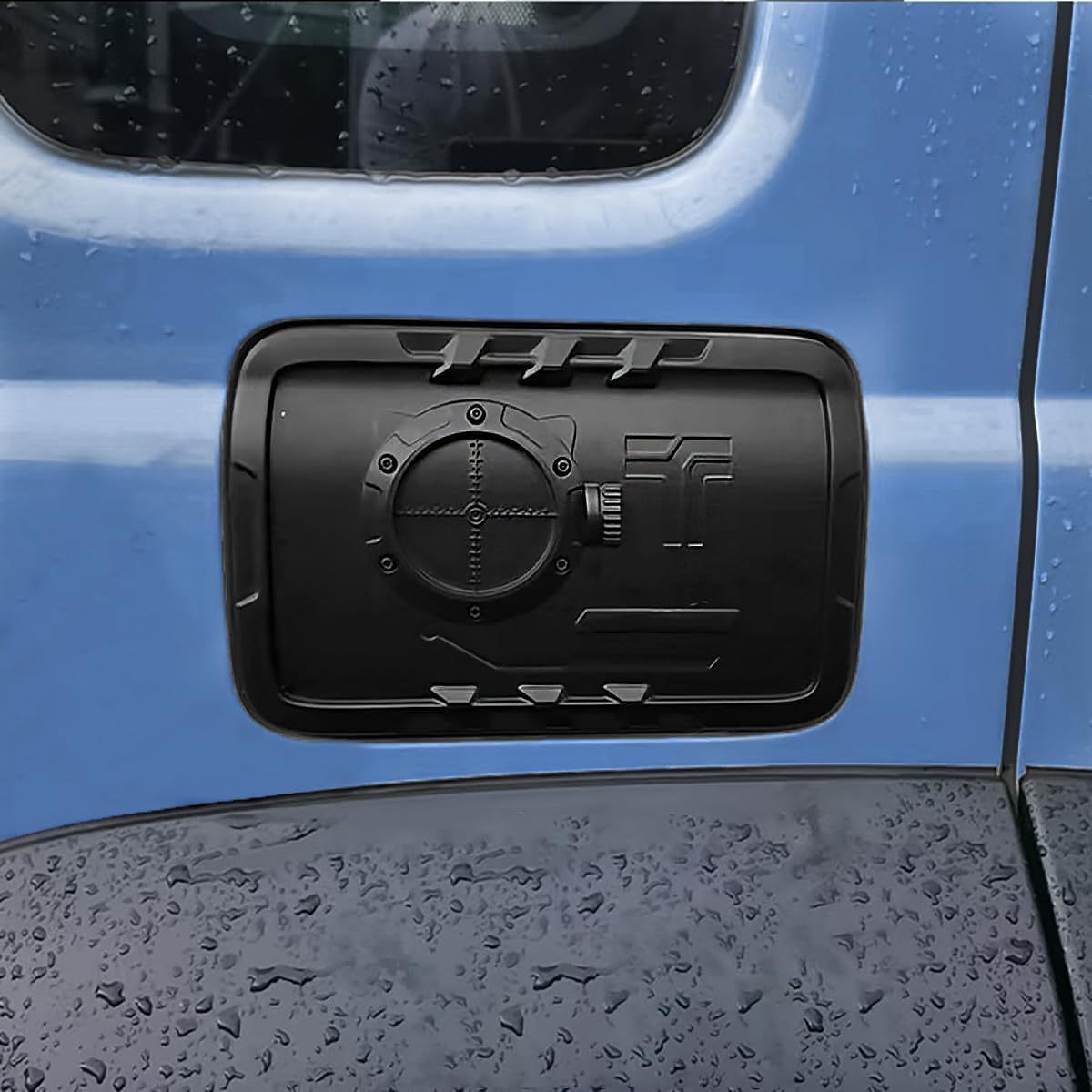 Suitable for 3-Door and 5-Door Suzuki Jimny Jc74 Jb74Xl Modified Black Warrior 3D Fuel Tank Cap Decoration