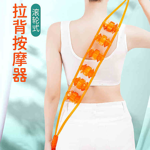 Massager back dredging meridian massage hammer manual back strip massager cervical vertebra roller artifact physiotherapy instrument