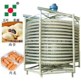 鸡胸肉炸鸡块速冻机 冰淇淋水饺速冻机 产量定做 螺旋速冻机