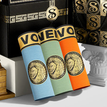 新款男士内裤舒适抑菌内裆修身透气高弹力四角平角短裤衩高档礼盒