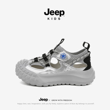 Jeep��ͯ��ͷ�˶���Ь2025�ļ��¿���ͯ��ϪЬŮͯ������ˮɳ̲Ь