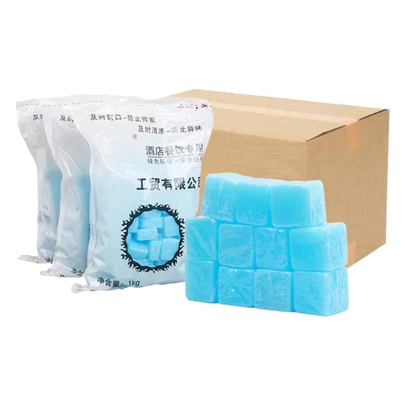 Solid alcohol block outdoor picnic barbecue portable combustion-supporting alcohol wax hotel household dry pot small hot pot alcohol block