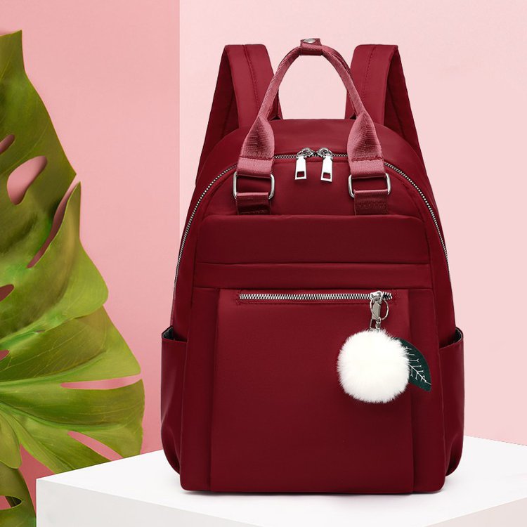 Nueva moda multifuncional de doble uso hombro portátil casual nylon Bolsa De mujer fábrica al por mayor comercio exterior exportación transfronteriza