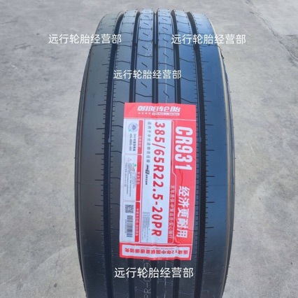 Chaoyang Tire 385/65R22.5 Vacuum Tire, Thickened for Cement Pump Trucks, Heavy-Duty Trucks, RVs, Comfortable, Fuel-Saving, Wear-Resistant