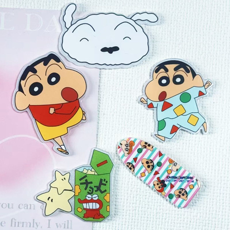 Large Acrylic Sheet Hairpin Hair Accessories DIY Brooch Hair Rope Refrigerator Sticker Accessories Patch Accessories