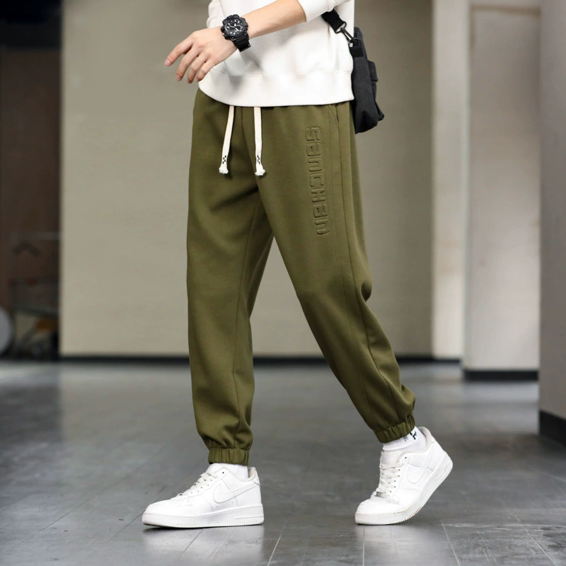 Защитные брюки для ног мужской свободный повседневный большой размер весенние осенние брюки мужской 2023 мода спортивные штаны новый стиль повседневные брюки