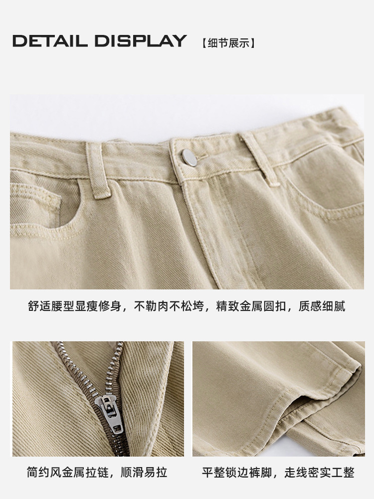 Casual estilo americano vintage algodón herramientas de piernas de cocina de cocina para hombres otoño invierno 2026 nuevo estilo japonés pantalones largos sueltos para hombres