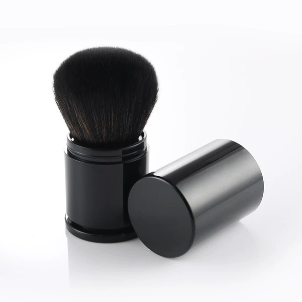 Plastic handle black hair