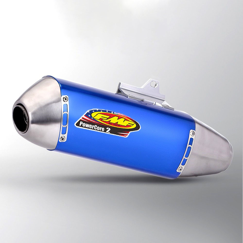51mm Off-Road Motorcycle Modified Tailpipe Fmf Exhaust Pipe Stainless Steel Pipe Aluminum Bracket Atv Utv Crf Klx