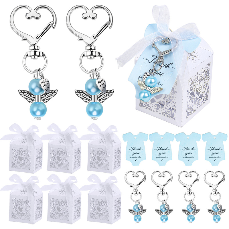 Cross-Border Guardian Angel Pendant Baby Candy Box Set Wedding Bridal Shower Baby Baptism Atmosphere Arrangement