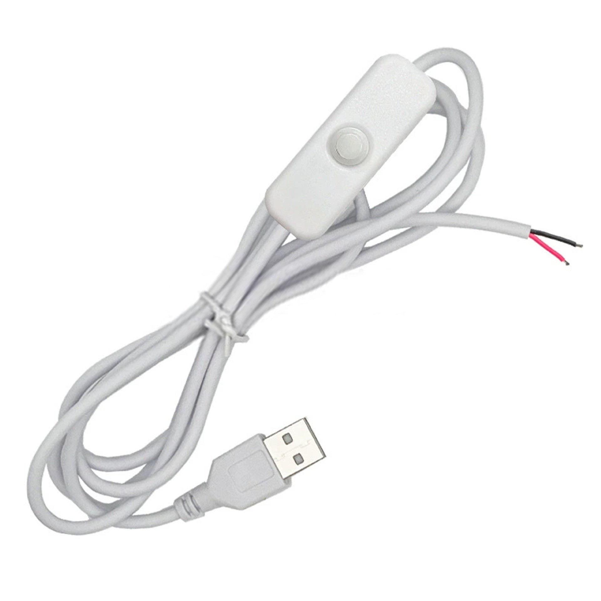 led灯带5v usb线材501开关按钮线 单色控制器 双色温4键双色灯带