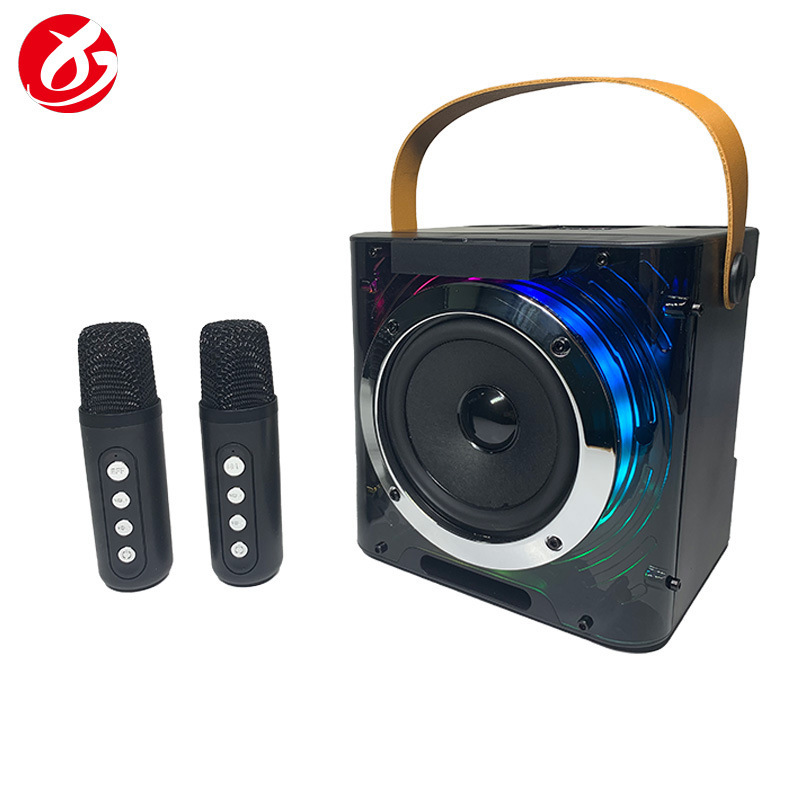 KD-203 bluetoothスピーカー家庭用無線k歌音響ダブルマイクマイク移動屋外歌唱家庭KVT|undefined
