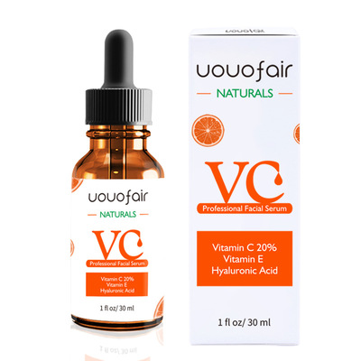 跨境Vitamin C Serum補水VC面部精華液30ml修護提亮膚色亞馬遜