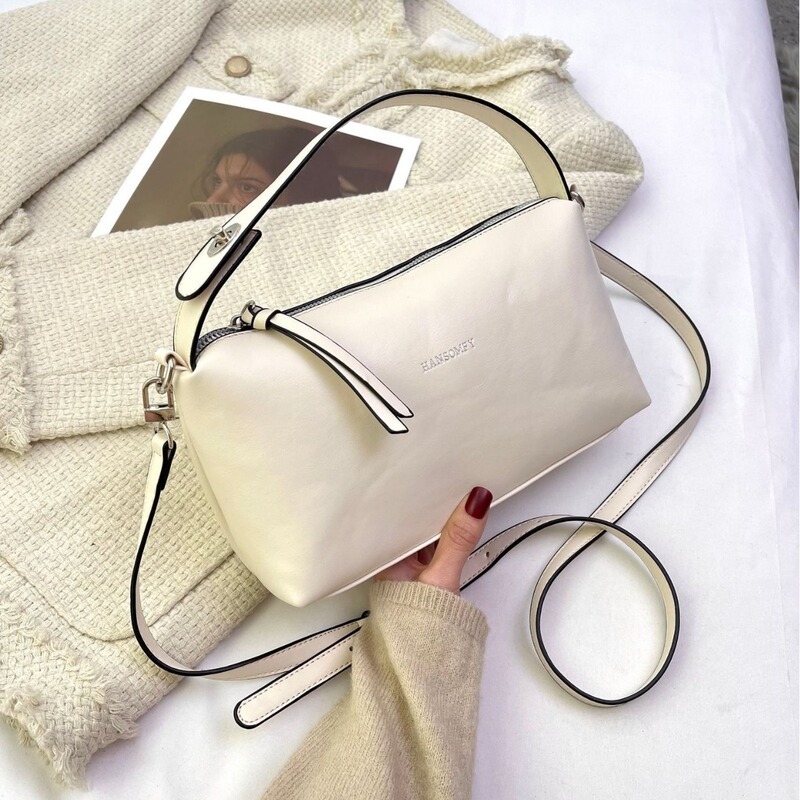Clearance Sale - Pillow Bag Korean Style New Casual Underarm Bag Lazy Soft Leather Shoulder Crossbody Bag