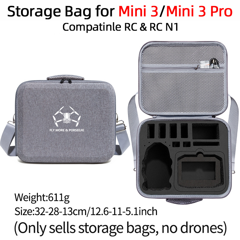 Caja de almacenamiento para DJI air 2s air 2 con bolsas de almacenamiento de pantalla RC caja de almacenamiento de control remoto mochila portátil