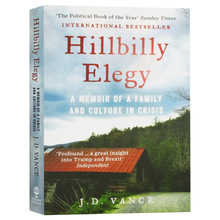 Hillbilly Elegy 乡下人的悲歌英文原版书人物传记美国生活回忆录