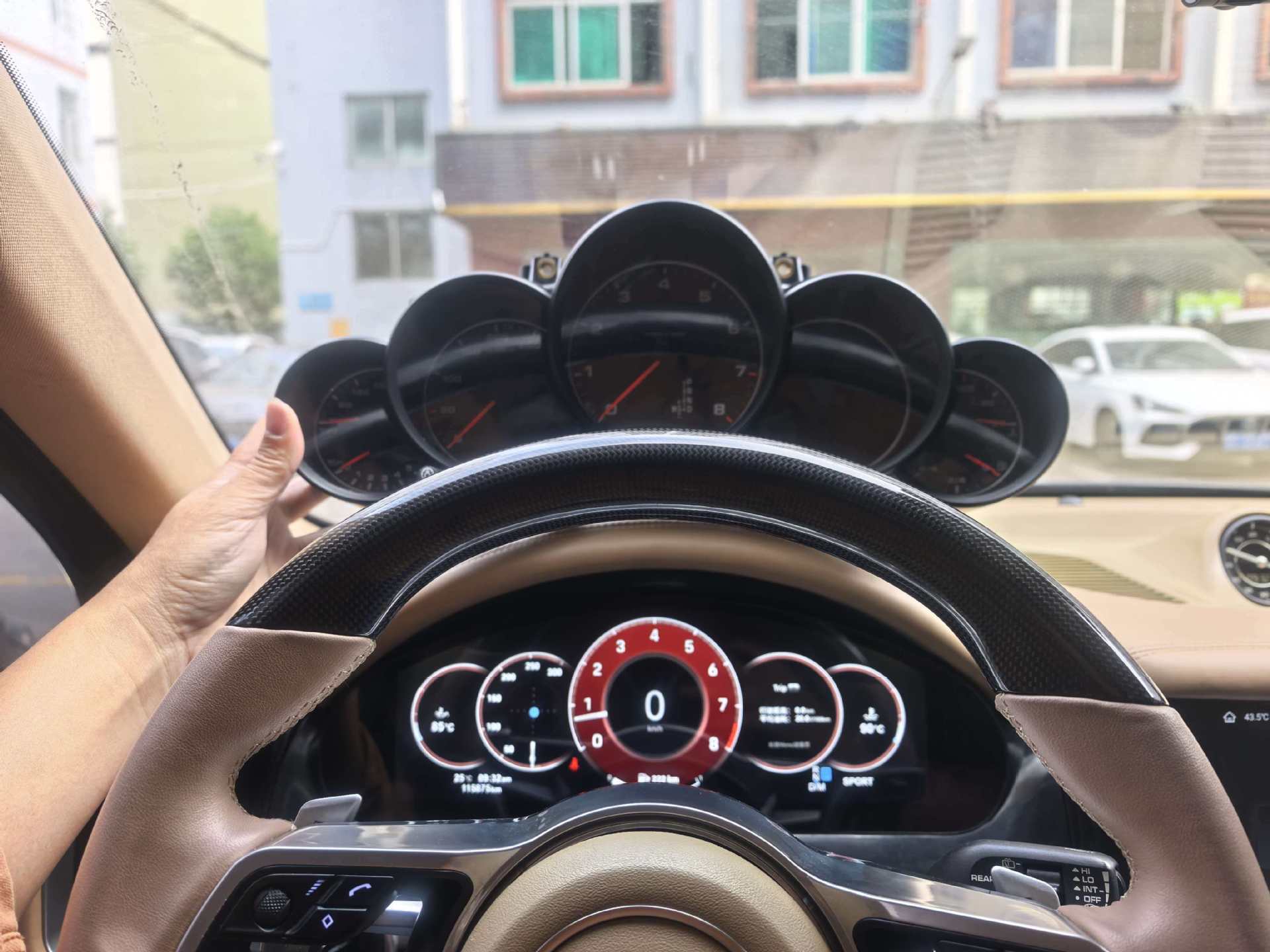 Suitable for Porsche Cayenne 958 Full Lcd Five-Instrument Digital Dashboard Non-Destructive Upgrade Virtual Cockpit Assembly