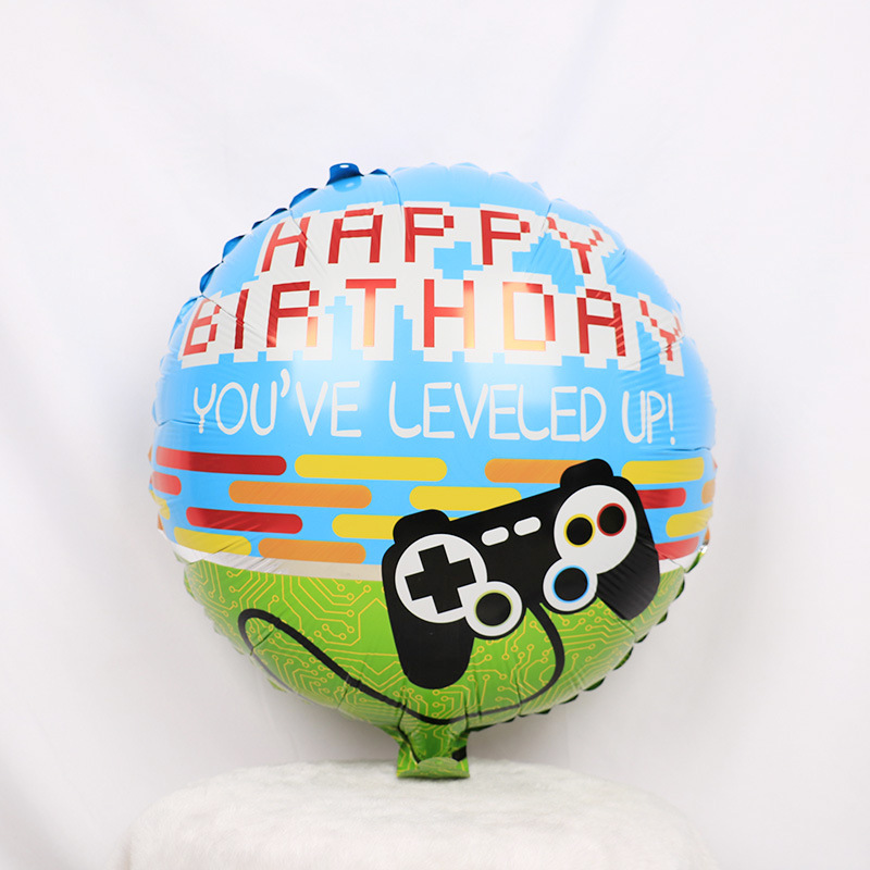 Birthday Cartoon Letter Aluminum Film Party Balloons display picture 2