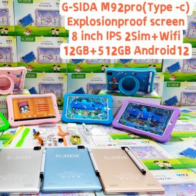 Трансграничный планшетный ПК/G-SIDA/M92Pro/8-дюймовый детский планшет для звонков по SIM-карте и Wi-Fi