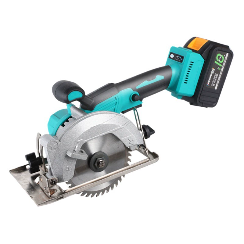 Циркулярная пила с литиевой батареей, ранец, деревообрабатывающий мраморный станок, перезаряжаемая циркулярная пила с ручкой, многофункциональная пила для дров Dayi 5inch режущий станок