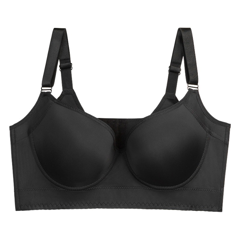 2025 estación independiente transfronteriza popular brillante sin costuras ropa interior Tiktok para mujer Venta caliente sujetador de mujer que reduce el pecho al por mayor