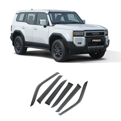 24 Prado Wind: Toyota Rain shield
