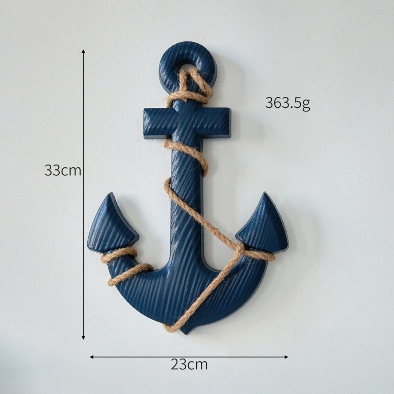 地中海船舵装饰挂件海洋风格儿童房间小舵手挂饰照片墙配饰墙壁饰|undefined