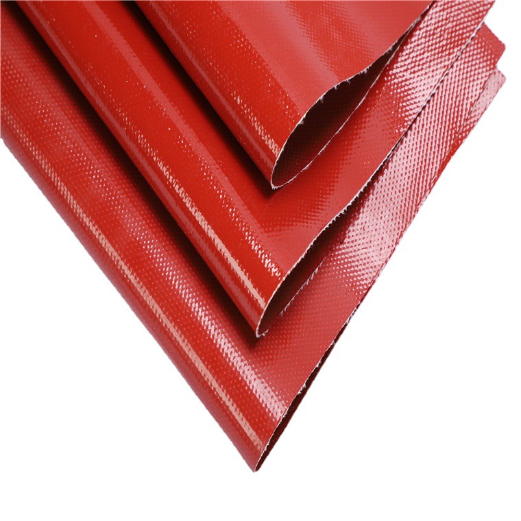 厂家销售 防火硅钛软连接布  阻燃耐热 软管接口硅胶帆布 耐高温