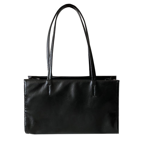Korean early autumn new large-capacity shoulder bag tote bag, versatile student class female bag, trendy casual commuting bag