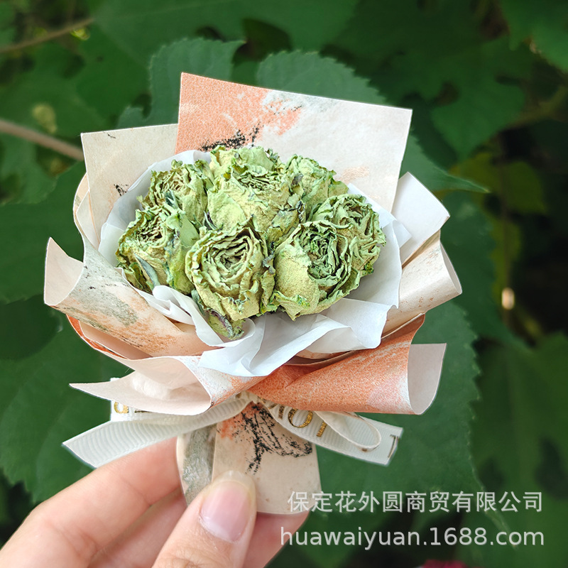迷你干花小花束玫瑰汽车出风口空调香薰装饰节日礼物冰箱贴伴手礼|undefined