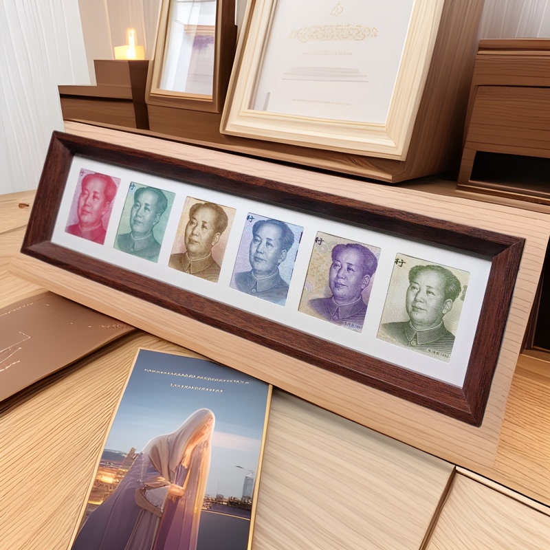 6 even grid photo frame add more money coin decorative picture frame table diy specimen frame ornaments calligraphy calligraphy and painting mounting frame